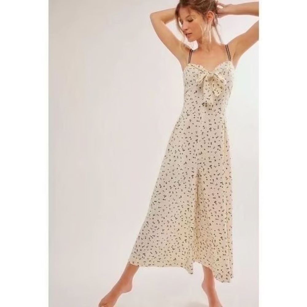 Free People floral print jumper